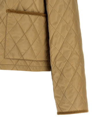 Beige Polyamide Jacket