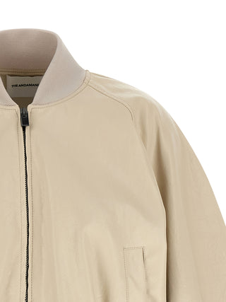 Bomber de polietileno beige
