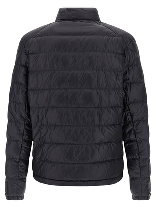 Blue Polyamide Full-Length Jacket