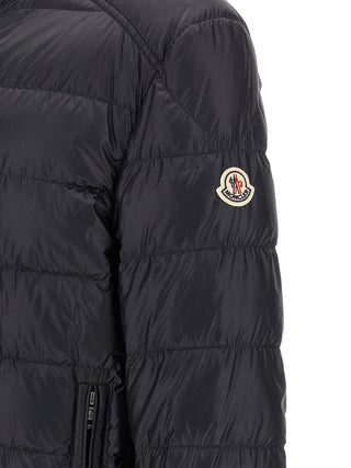 Blue Polyamide Full-Length Jacket