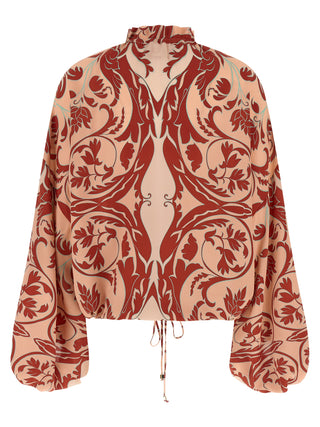 Multicolor Silk Blouse
