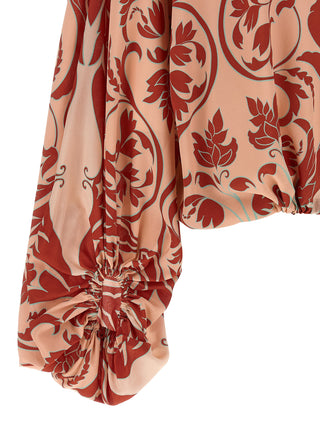 Multicolor Silk Blouse