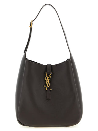 Brown Calfskin Shoulder Bag