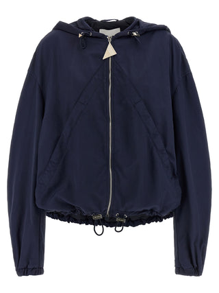 Blue Polyamide Bomber