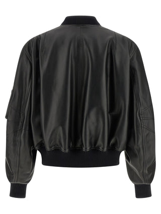 Black Lamb Leather Leather Jacket