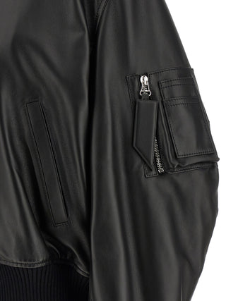 Black Lamb Leather Leather Jacket