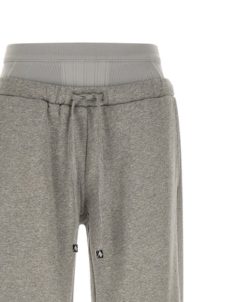 Gray Cotton Joggers (Workout Pants)