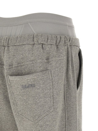 Gray Cotton Joggers (Workout Pants)