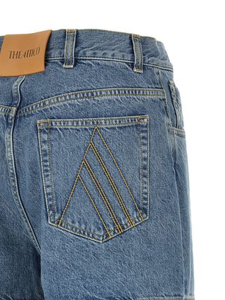 Blue Cotton Jeans Denim