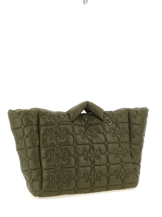 Bicolor Recycled Polyamide Tote Bag