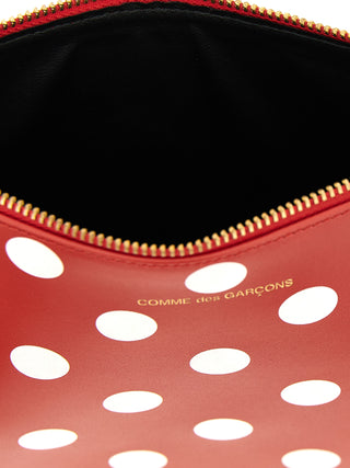 Cartera de piel de becerro multicolor