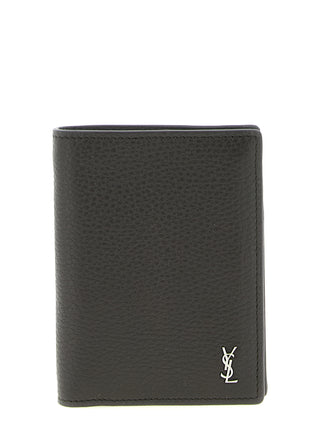Brown Calfskin Leather Wallet