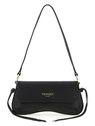 Black Leather Shoulder Bag