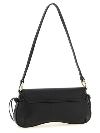 Black Leather Shoulder Bag