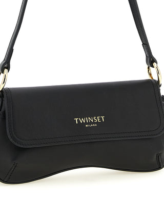 Black Leather Shoulder Bag