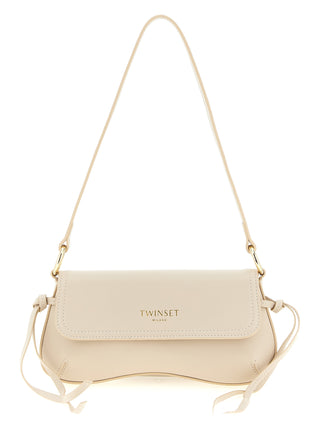 White Leather Shoulder Bag