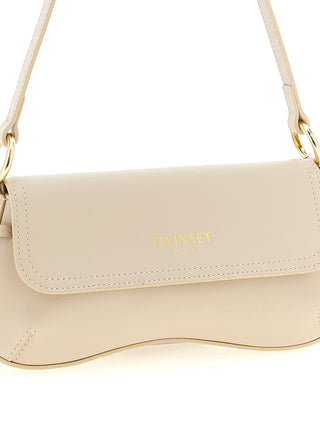 White Leather Shoulder Bag
