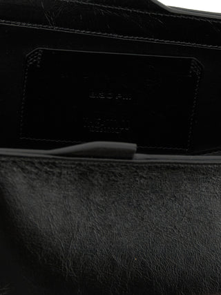 Black Calfskin Clutch Bag