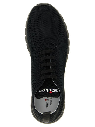 Zapatillas deportivas negras de algodón  