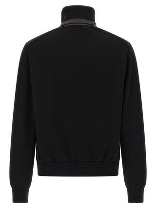 Black Wool Bomber