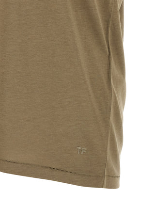 Bicolor Lyocell T-Shirt