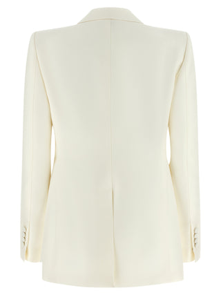 White Wool Blazer