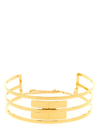 Collar de latón dorado