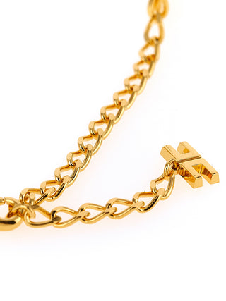 Collar de latón dorado