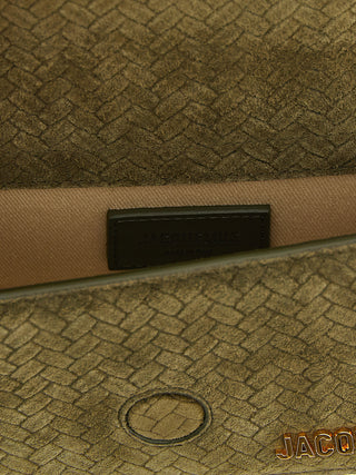 Bicolor Calfskin Handbag