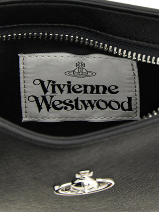 Black Polyethylene Shoulder Bag