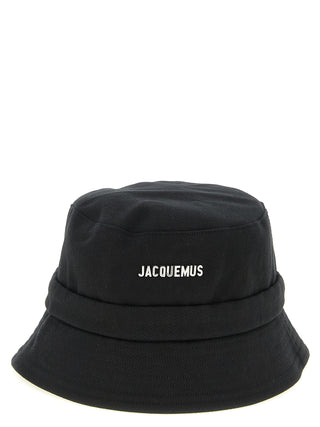 Black Cotton Bucket Hat