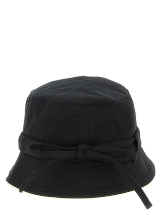 Black Cotton Bucket Hat
