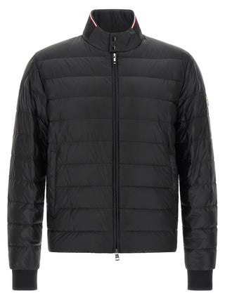 Black Polyamide Full-Length Jacket