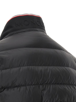 Black Polyamide Full-Length Jacket