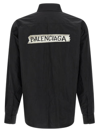 Black Cotton Blouse