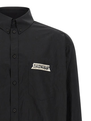 Black Cotton Blouse