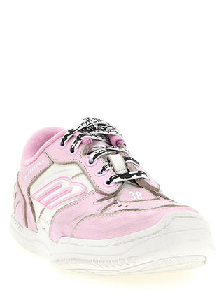 Multicolor Calfskin Athletic Sneakers