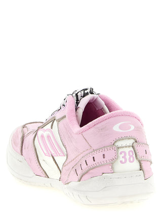 Multicolor Calfskin Athletic Sneakers