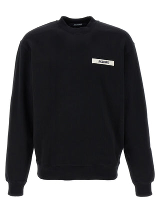 Sudadera de algodón negro