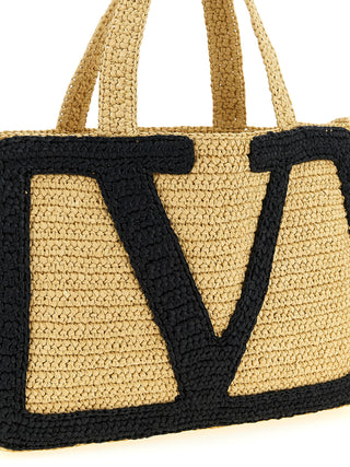 Black Viscose Tote Bag