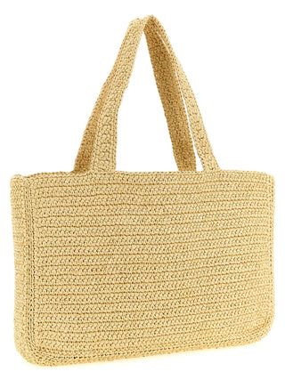 Bolso tote blanco de viscosa