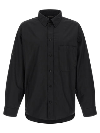 Black Cotton Blouse