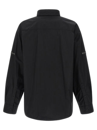 Black Cotton Blouse