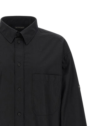 Black Cotton Blouse