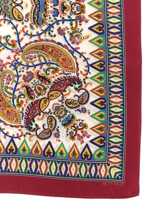 Multicolor Silk Foulard