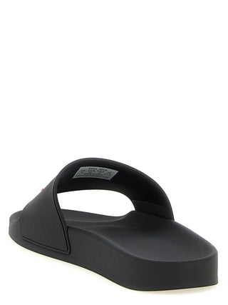 Black Plastic Slides
