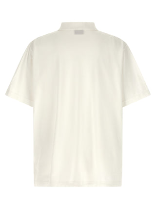 White Cotton Polo Shirt