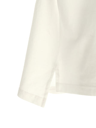 White Cotton Polo Shirt