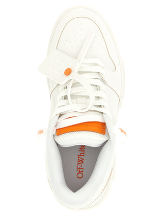 Orange Plastic Athletic Sneakers