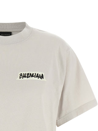 Gray Cotton T-Shirt